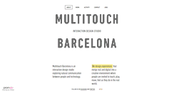 Desktop Screenshot of multitouch-barcelona.com
